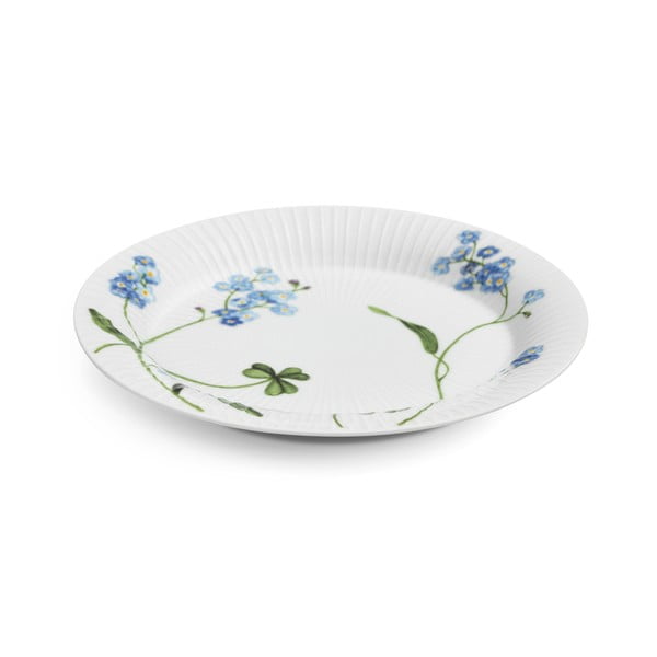 Balts deserta porcelāna šķīvis ø 22 cm Hammershøi Summer – Kähler Design