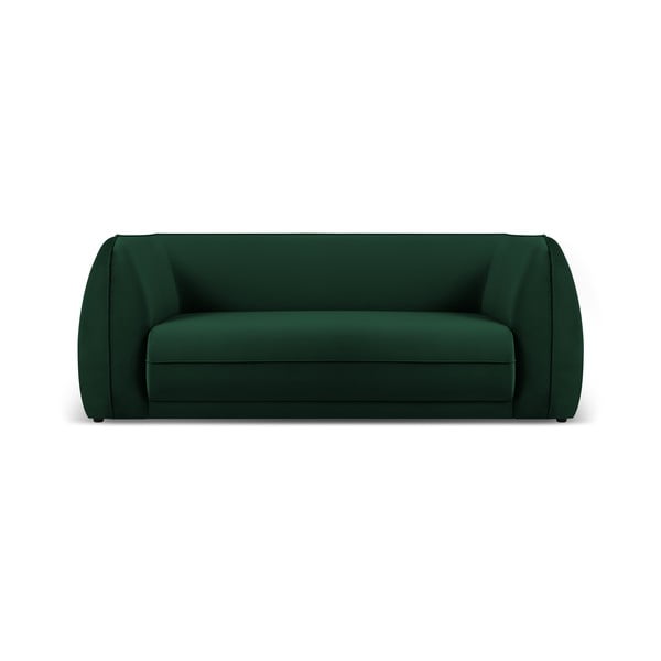 Zaļš samta dīvāns 190 cm Lando – Micadoni Home