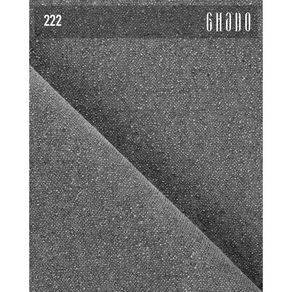 Pelēks stūra dīvāns no šenila auduma (ar kreiso stūri/ar zvilni) Chevi – Ghado-image-4