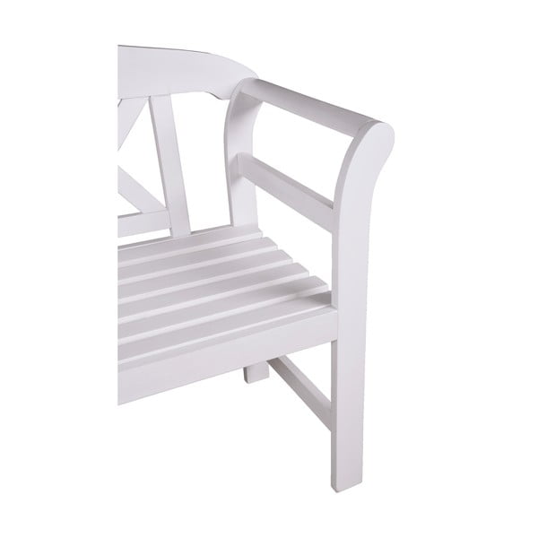 Balts koka dārza sols Vancouver – Garden Pleasure-image-2