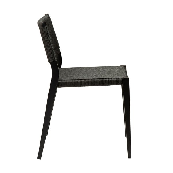 Melns ēdamistabas krēsls DAN-FORM Denmark Loop-image-3