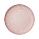 Balts ar rozā porcelāna šķīvis Villeroy & Boch Blossom, ⌀ 24 cm