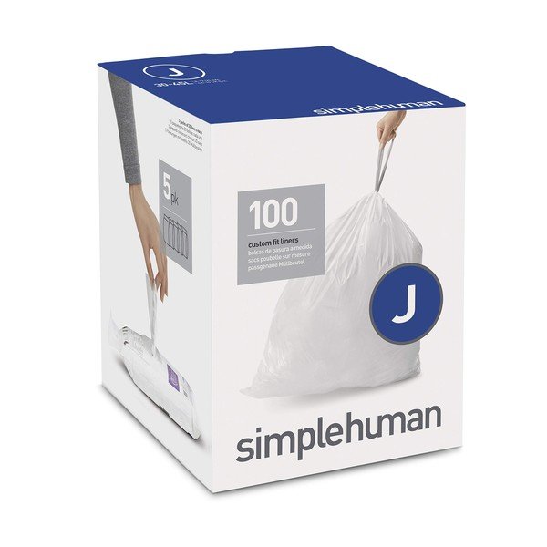 Savelkami atkritumu maisi (100 gab.) 45 l J – simplehuman