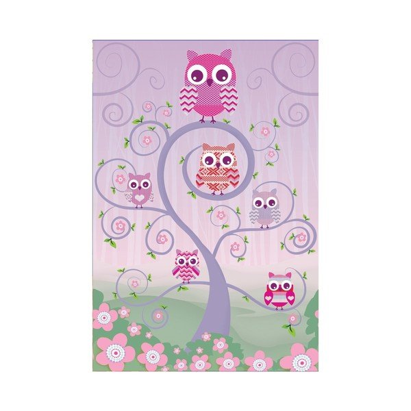 Lielformāta tapetes Catherine Lansfield Owls, 158 x 232 cm-image-1
