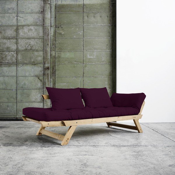Maināms dīvāns Karup Bebop Natural/Purple Plum-image-1