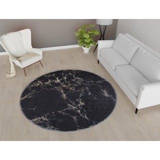 Pelēks apaļš paklājs ø 80 cm – Vitaus