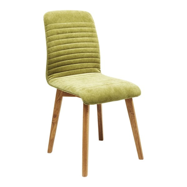 2 gaiši zaļu ēdamistabas krēslu komplekts Kare Design Lara