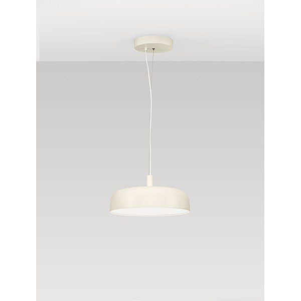 Krēmkrāsas alumīnija LED piekaramā lampa ar regulējamu spilgtumu ø 40 cm Noelia – Nova Luce-image-3