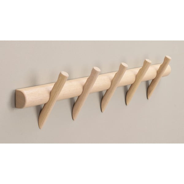 Dabīga toņa ozola masīvkoka sienas pakaramais Hillmond – Rowico-image-3