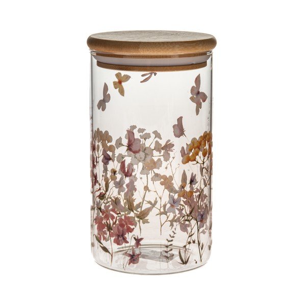 Stikla konteiners pārtikai Flowers – Dakls
