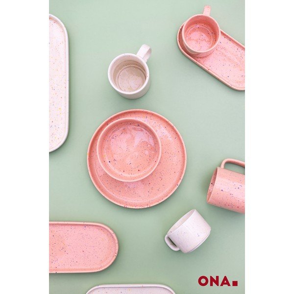 Bēšs servēšanas porcelāna šķīvis Fika – ONA-image-4