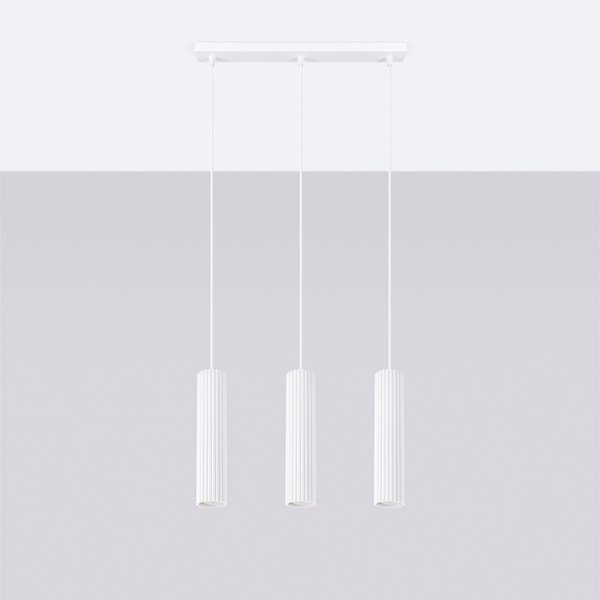 Balta piekaramā lampa Gleam – Sollux-image-3