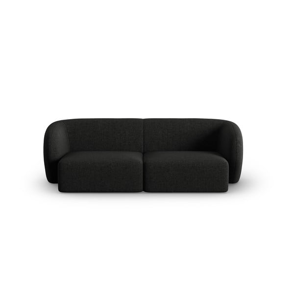 Melns dīvāns 184 cm Shane – Micadoni Home