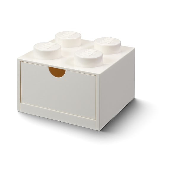 Balta galda kaste ar atvilktni Brick - LEGO®