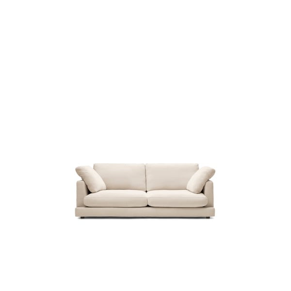 Krēmkrāsas dīvāns 210 cm Gala – Kave Home