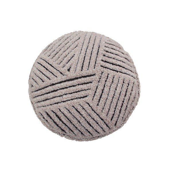 Bēšs vilnas pufs Fields – Lorena Canals-image-2