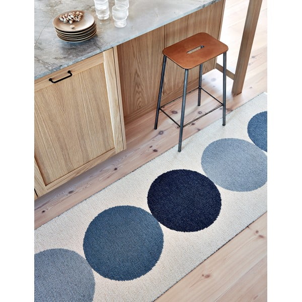 Zils/krēmkrāsas iekštelpu un āra paklājs 70x140 cm Otto Sky – Pappelina-image-1