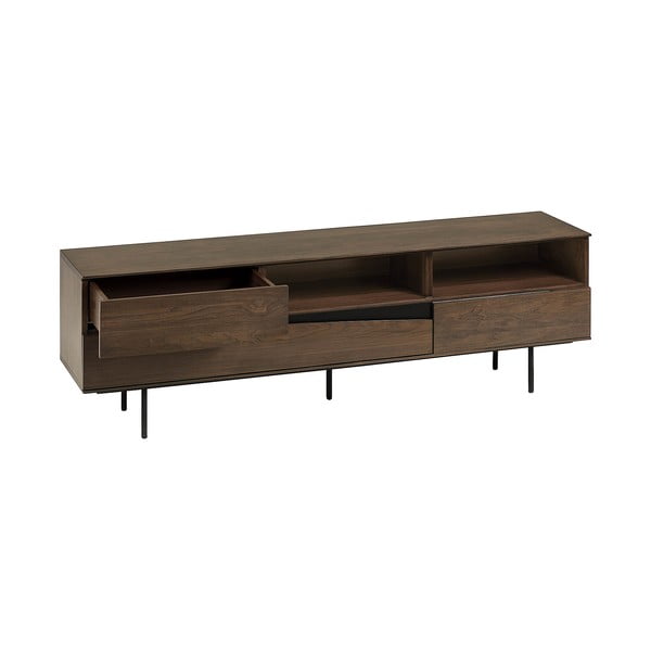 TV kumode ar valriekstu koka imitāciju Kave Home Cutt-image-4