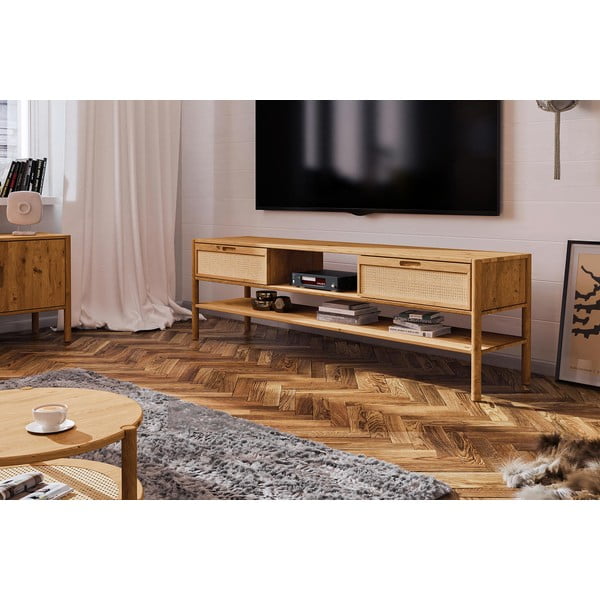 Ozolkoka TV galdiņš 204x64 cm Pola – The Beds-image-4