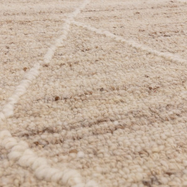 Dabīga toņa vilnas paklājs 160x230 cm Noah – Asiatic Carpets-image-2