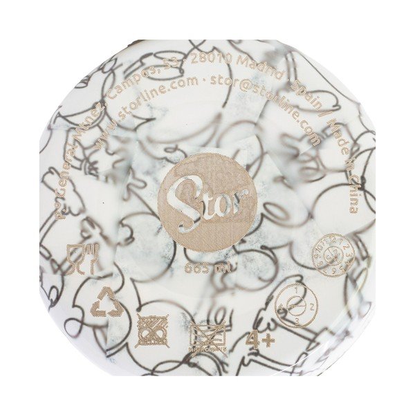 Balts nerūsējošā tērauda bērnu termoss 665 ml Mickey Mouse – STOR-image-2