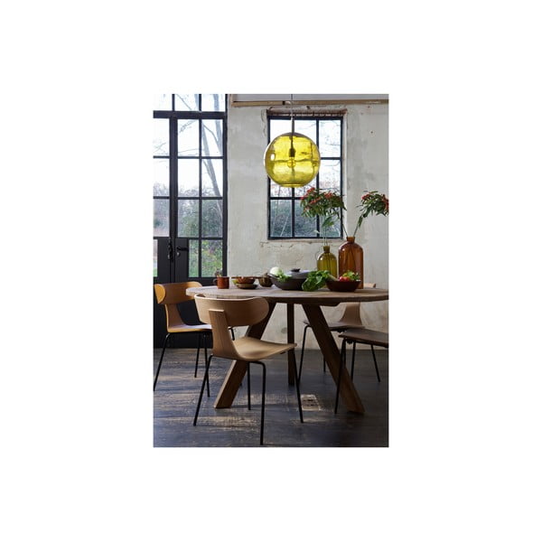 Ēdamgalds no elma koka BePureHome Tondo, ⌀ 140 cm-image-4