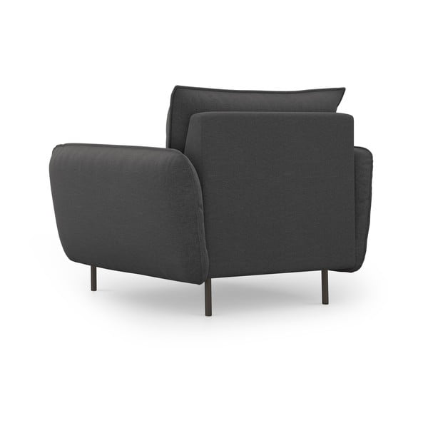 Tumši pelēks atpūtas krēsls Cosmopolitan Design Vienna-image-2