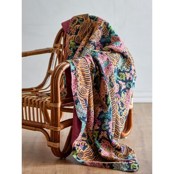 Kokvilnas pleds 127x152 cm Lester – Bloomingville-image-1