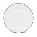 Balts porcelāna šķīvis ø 27 cm Basic White – BonBistro