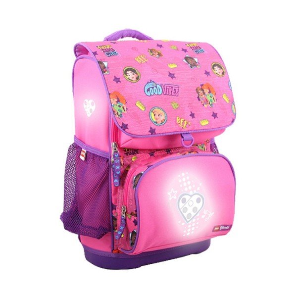 Rozā LEGO® Friends Good Vibes Optimo skolas soma-image-3