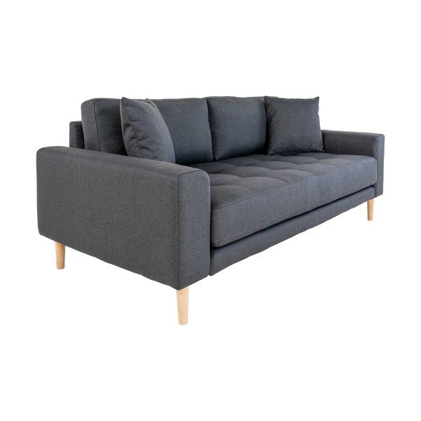 Pelēks dīvāns 180 cm Lido – House Nordic-image-2