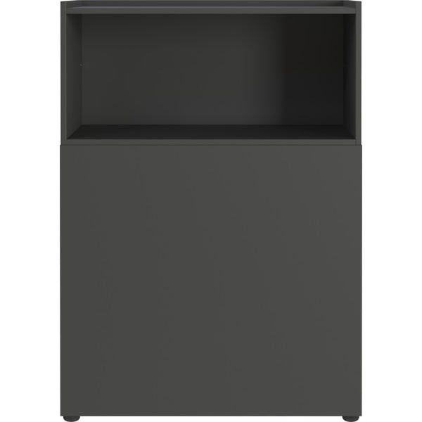 Antracīta pelēks grāmatplaukts 80x120 cm Mailand – Germania-image-2