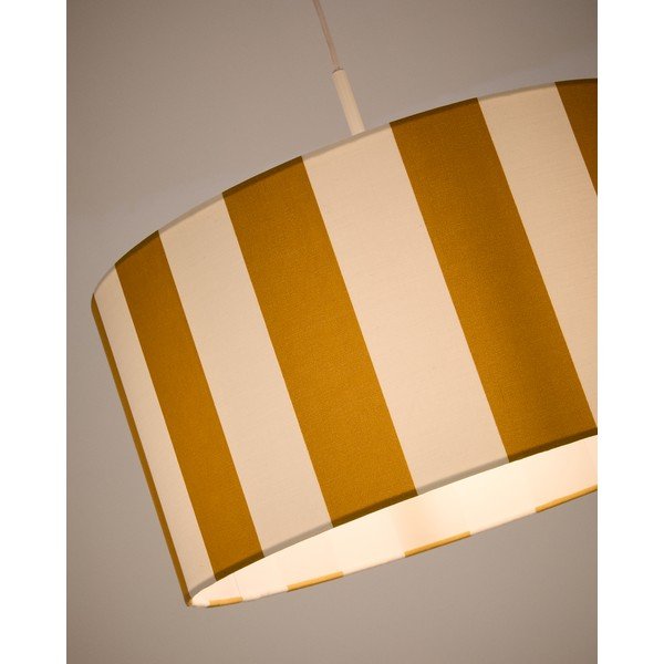 Dzeltens abažūrs ø 40 cm Ciral – Kave Home-image-2