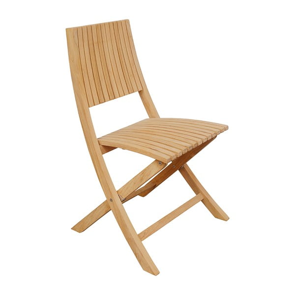 Dabīga toņa masīvkoka dārza krēsli (2 gab.) Navy – Ezeis