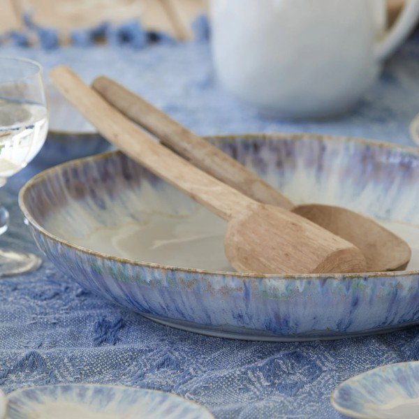 Zils keramikas augļu trauks Costa Nova Brisa, ⌀ 36 cm-image-1