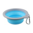 Plastmasas ceļojumu bļoda suņiem ø 15 cm  Dog Fantasy – Plaček Pet Products