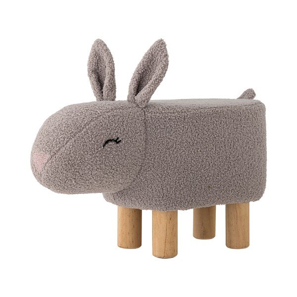 Pelēka bērnu taburete Percey – Bloomingville Mini