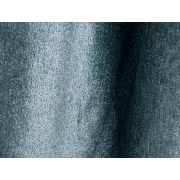 Zila polsterēta divvietīga gulta ar veļas kasti un redelēm 200x200 cm Lupine – Micadoni Home-image-4