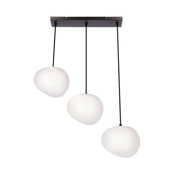 Melnbalta piekaramā lampa Stones – Candellux Lighting