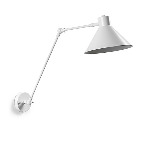 Balta sienas lampa Dione – Kave Home
