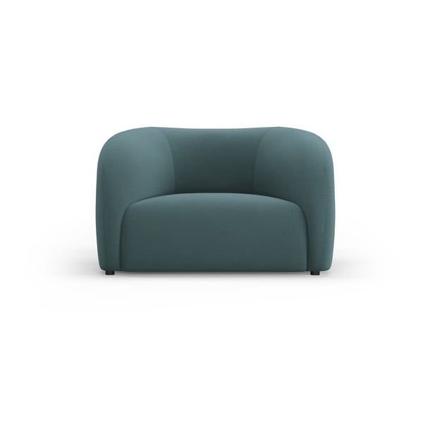 Zaļganzils samta atpūtas krēsls Santi – Interieurs 86