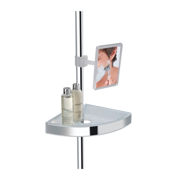 Spilgts teleskopiskais sienas plaukts vannas istabai Wenko Premium-image-4