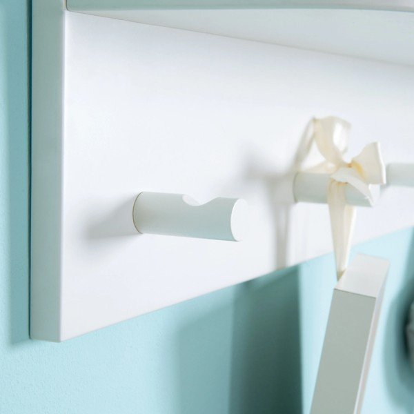 Balts sienas bērnu drēbju pakaramais Dreamworld 3 – Roba-image-3