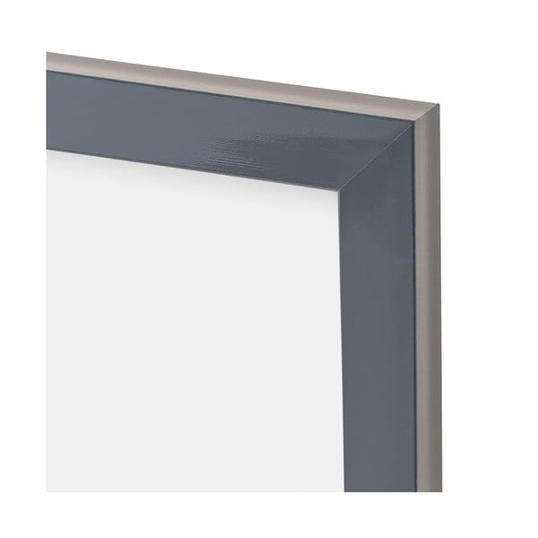 Pelēks plastmasas piekarināms foto rāmis 44x54 cm  -image-2