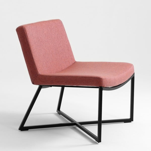 Rozā krēsls Custom Form Zero