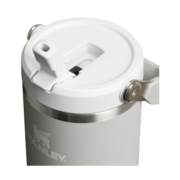 Pelēkbēšs nerūsējošā tērauda termoss 890 ml IceFlow™ Flip Straw 2.0 Tumbler Ash – Stanley-image-2