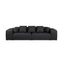 Melns dīvāns 320 cm Rome – Cosmopolitan Design 