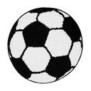 Bērnu paklājs futbola bumbas formā Catherine Lansfield It's a Goal, ⌀ 66 cm