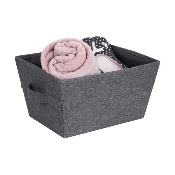 Pelēka uzglabāšanas kaste Bigso Box of Sweden Tap, 26 x 19 cm-image-2