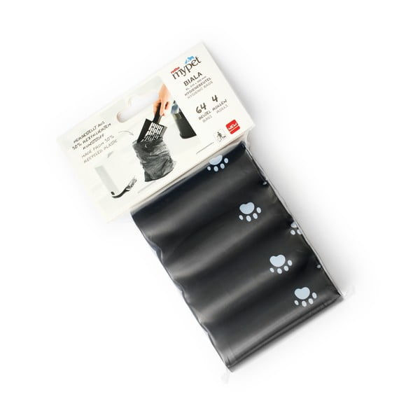 Melni kaķu pakaišu maisiņi (4 gab.) 11x18 cm Biala – Rotho
